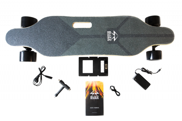 Электроскейт Buzzboards B3 25км + 18км