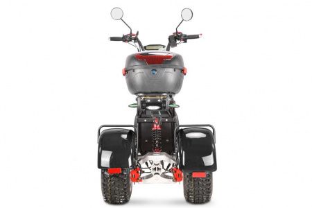 Электроскутер WHITE SIBERIA IKRA 5000W BLACK трицикл