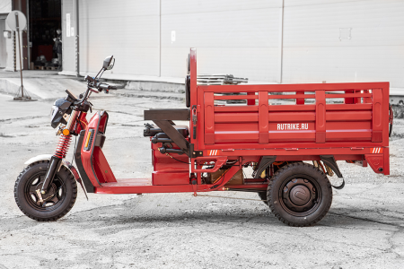 Грузовой электротрицикл Rutrike Антей PRO 1500 красный