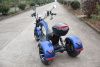 Электроскутер CityCoCo SkyBoard Trike Chopper коричневый