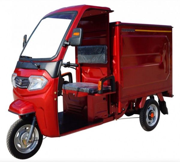 Трицикл грузовой GreenCamel Тендер 3 C1400 (60V 1500W) закрытый кузов 52 Ah