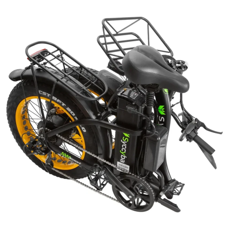 Электровелосипед Syccyba H2 DUAL желтый