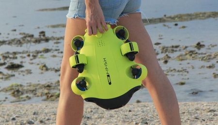 Подводный дрон Fifish V6 + Очки VR + HDMI Адаптер от магазина Futumag