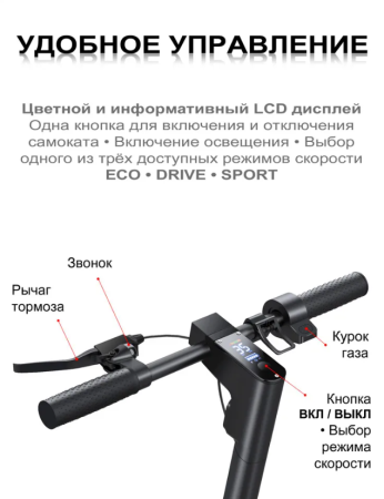 Электросамокат AOVO PRO MAX 2 NEW